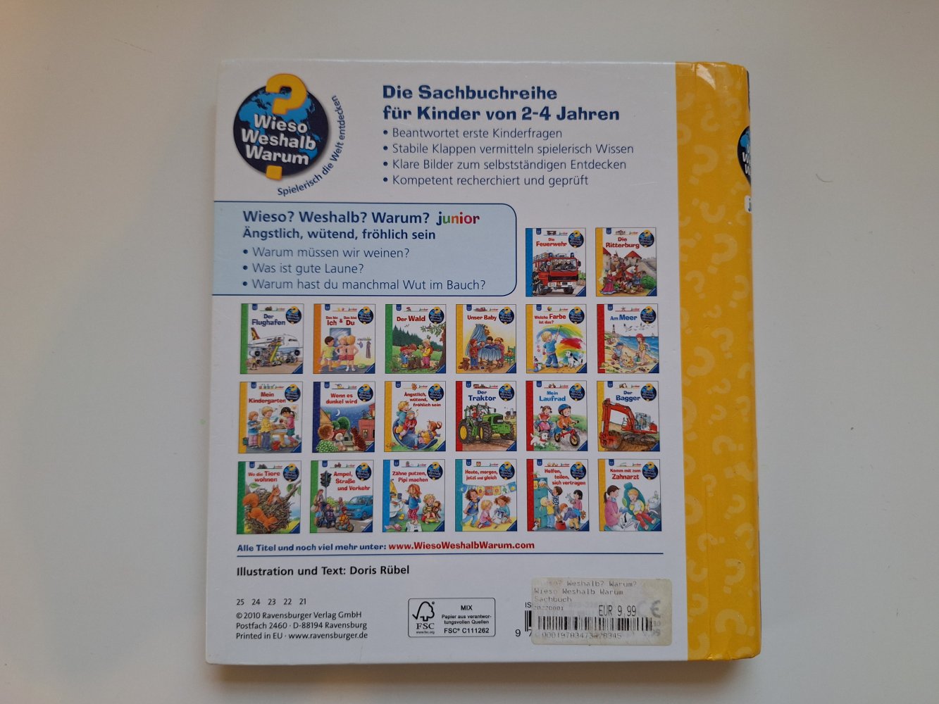 Klappenbuch Wieso weshalb warum 2-4 