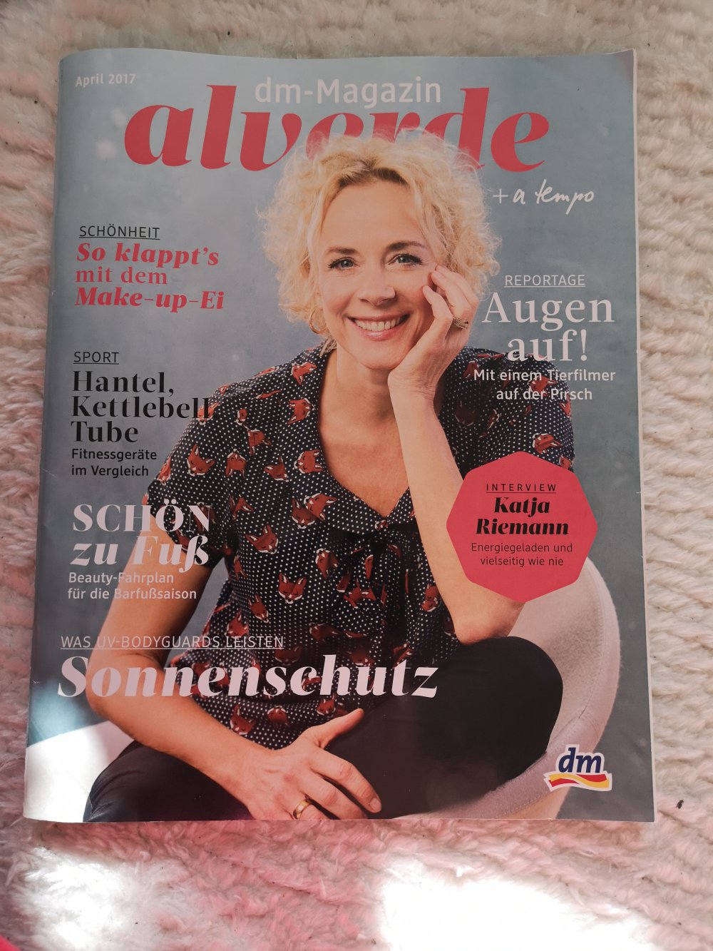 Zeitschrift alverde + a tempo vom April 2017