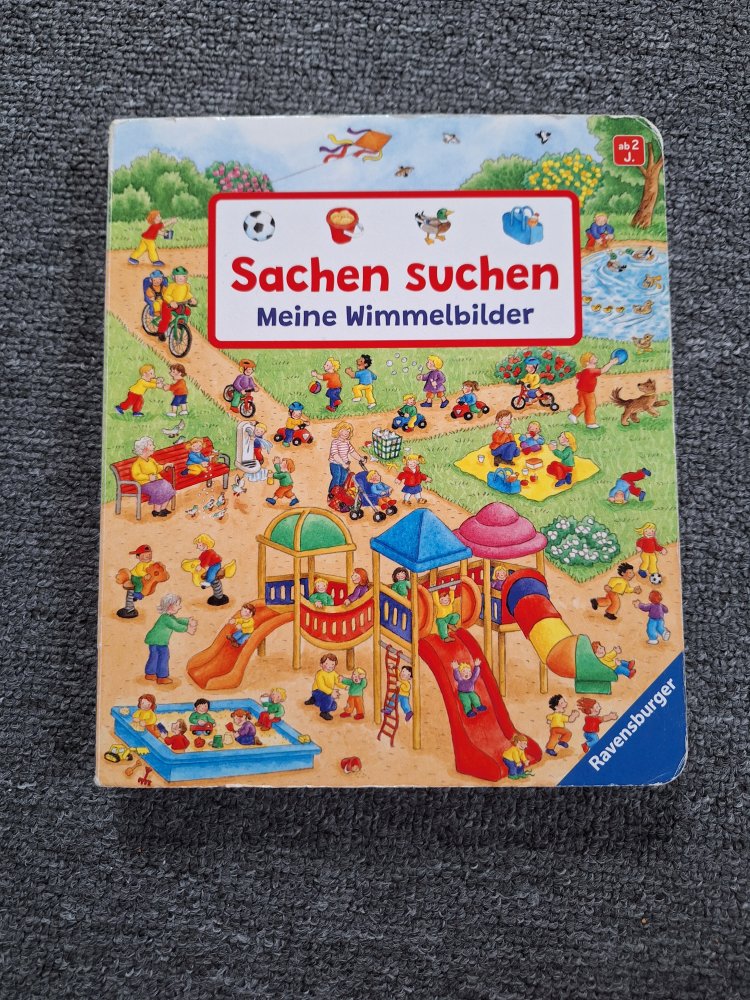 Wimmelbuch: Sachen suchen Meine Wimmelbilder