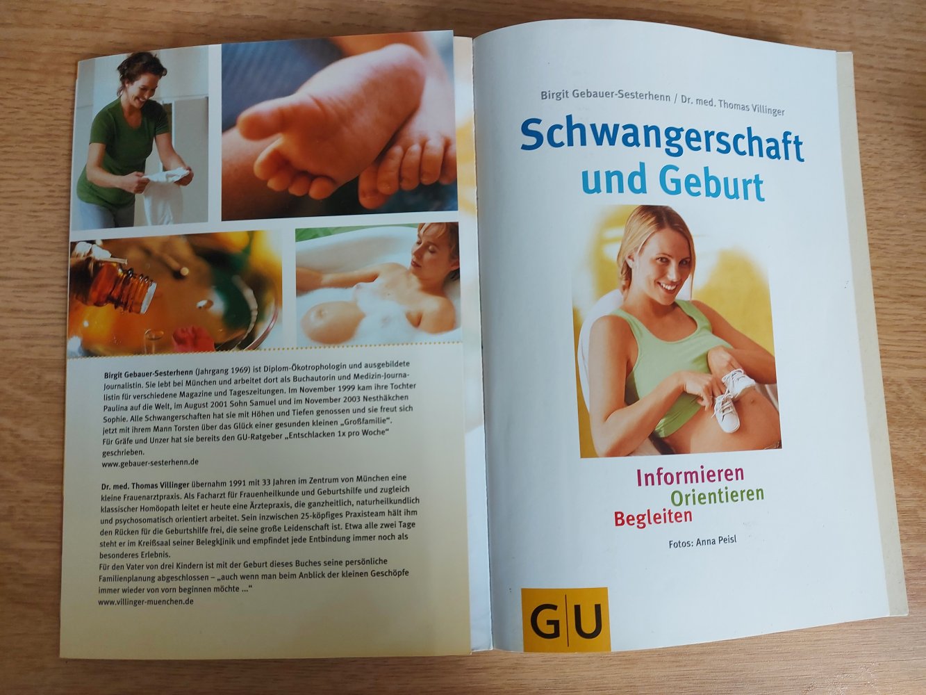 GU-Ratgeber Schwangerschaft und Geburt von Birgit Gebauer-Sesterhenn und Dr. med. Thomas Villinger