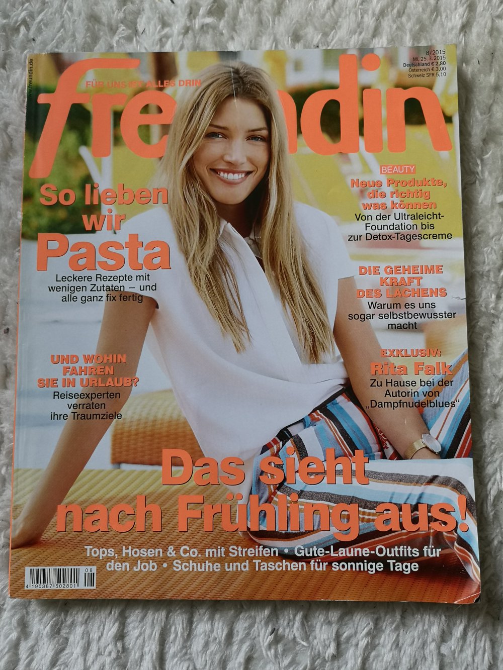 Zeitschrift freundin Nr. 8/2015 vom 25.03.2015