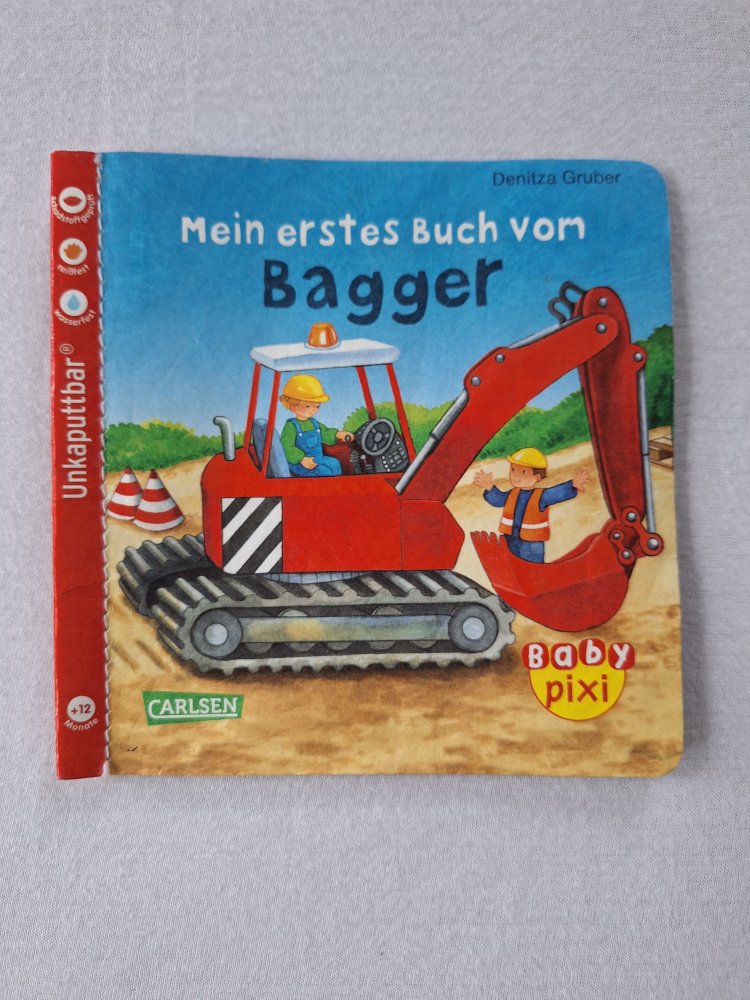unkaputtbar pixi Mein erstes Buch vom Bagger