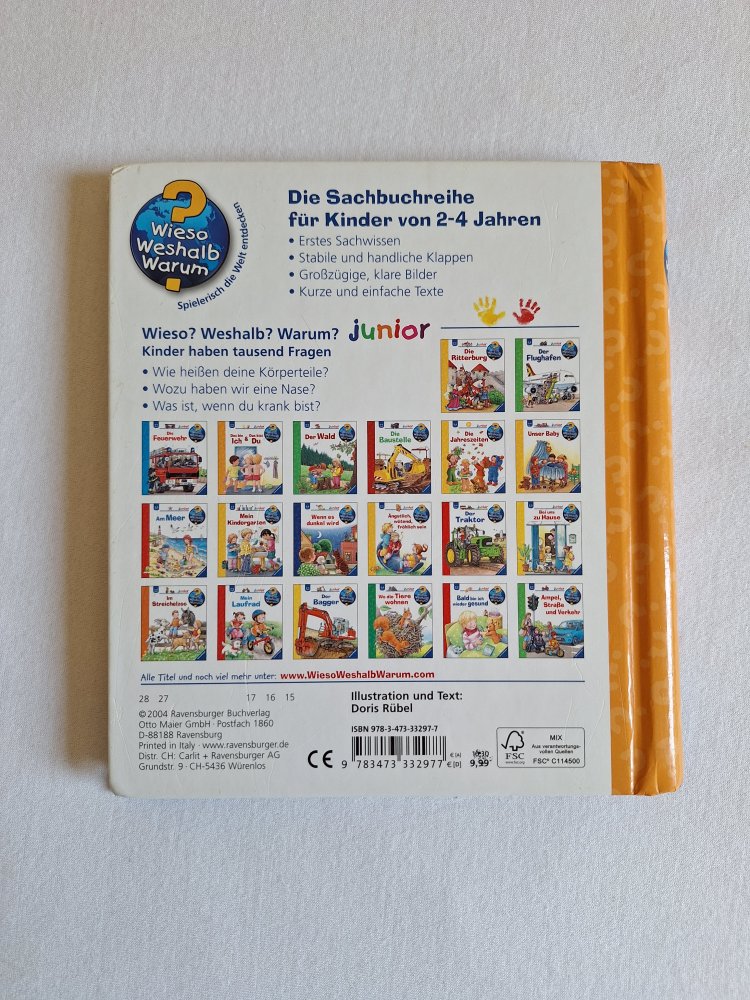 Kinderbuch Das bin ich & Das bist du Wieso? Weshalb? Warum? junior 2-4