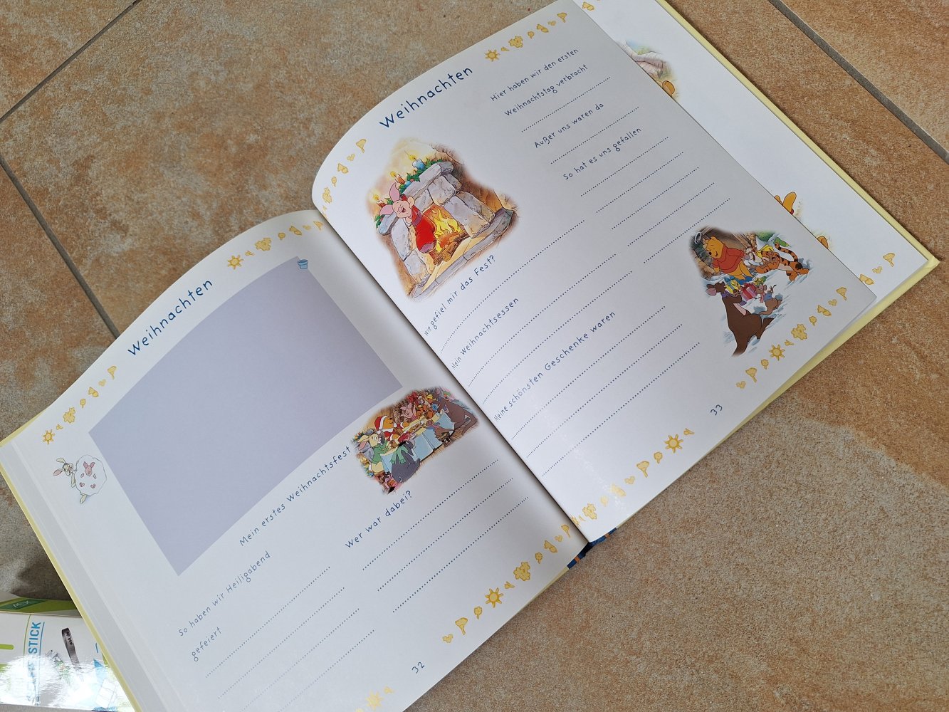 Mein Winnie Puuh Baby-Tagebuch / unbenutzt