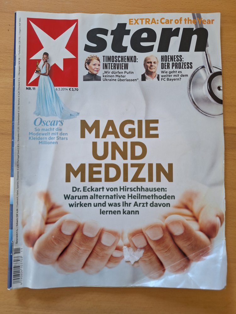 Zeitschrift stern Magie und Medizin Nr. 11 vom 06.03.2014