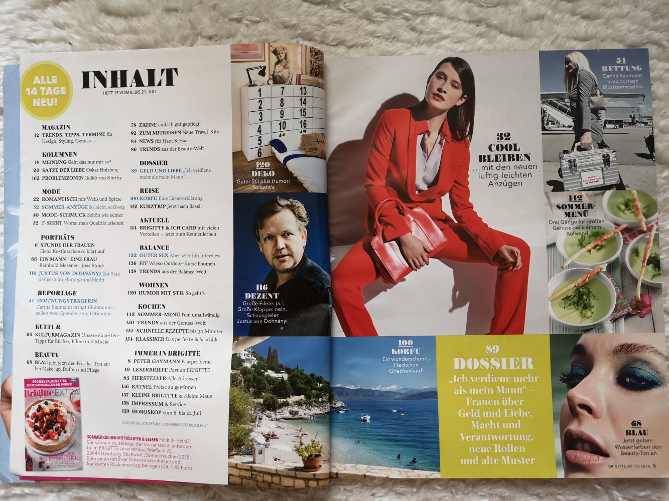 Brigitte Nr. 15, 8.7.2015