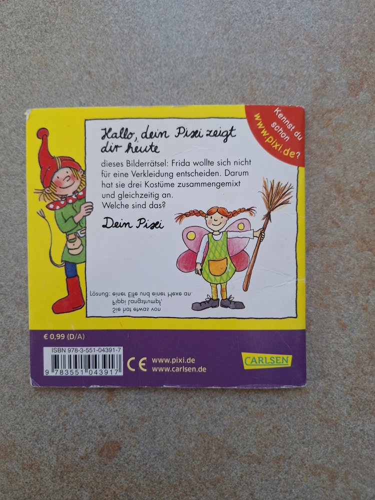 pixi Conni verkleidet sich