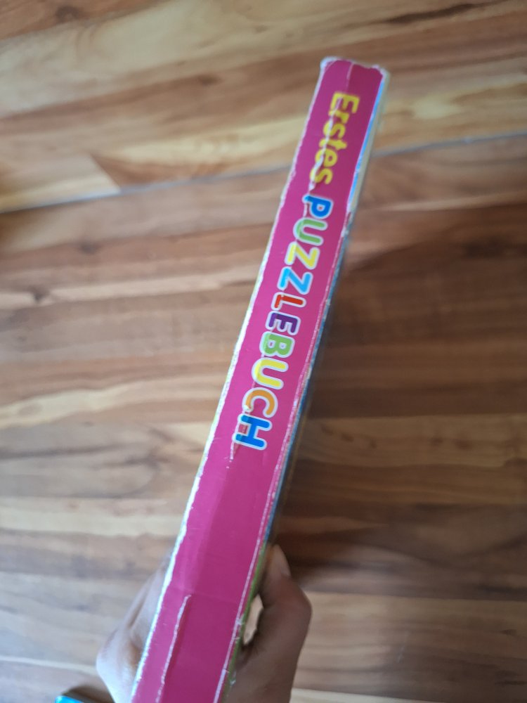 Erstes Puzzlebuch: 5 Puzzle mit je 2-3 Teilen