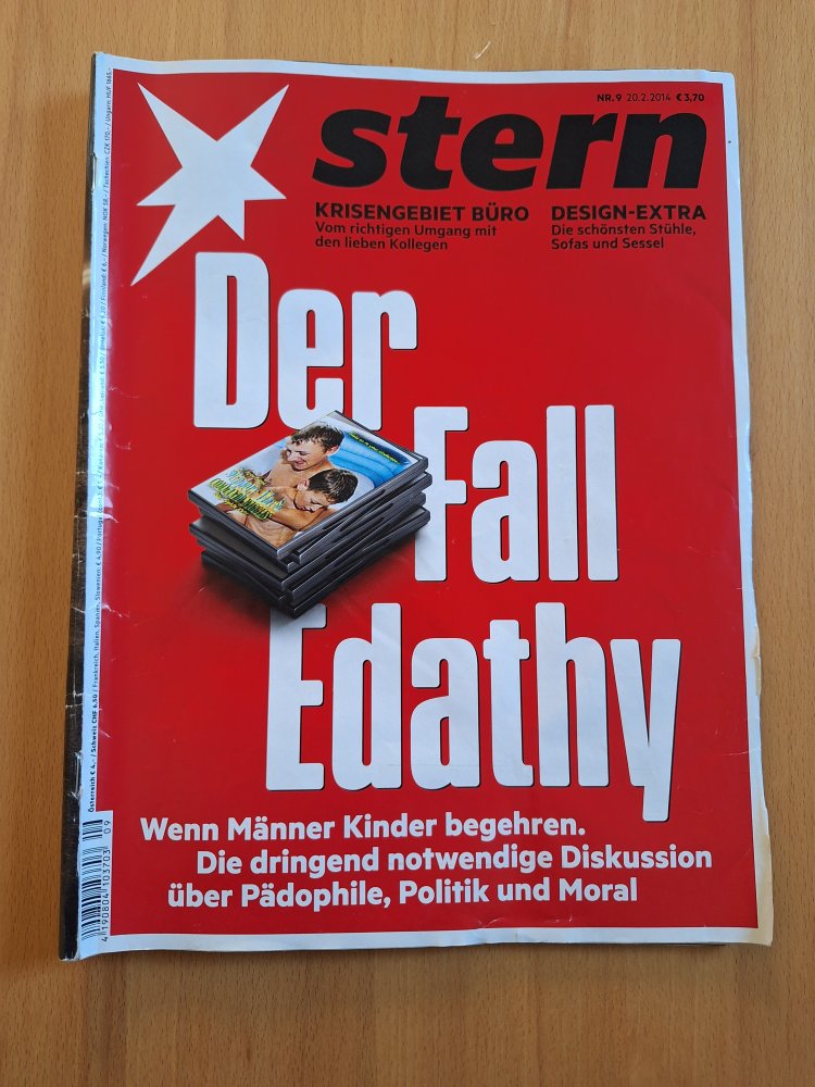Zeitschrift stern Der Fall Edathy Nr. 9 vom 20.02.2014