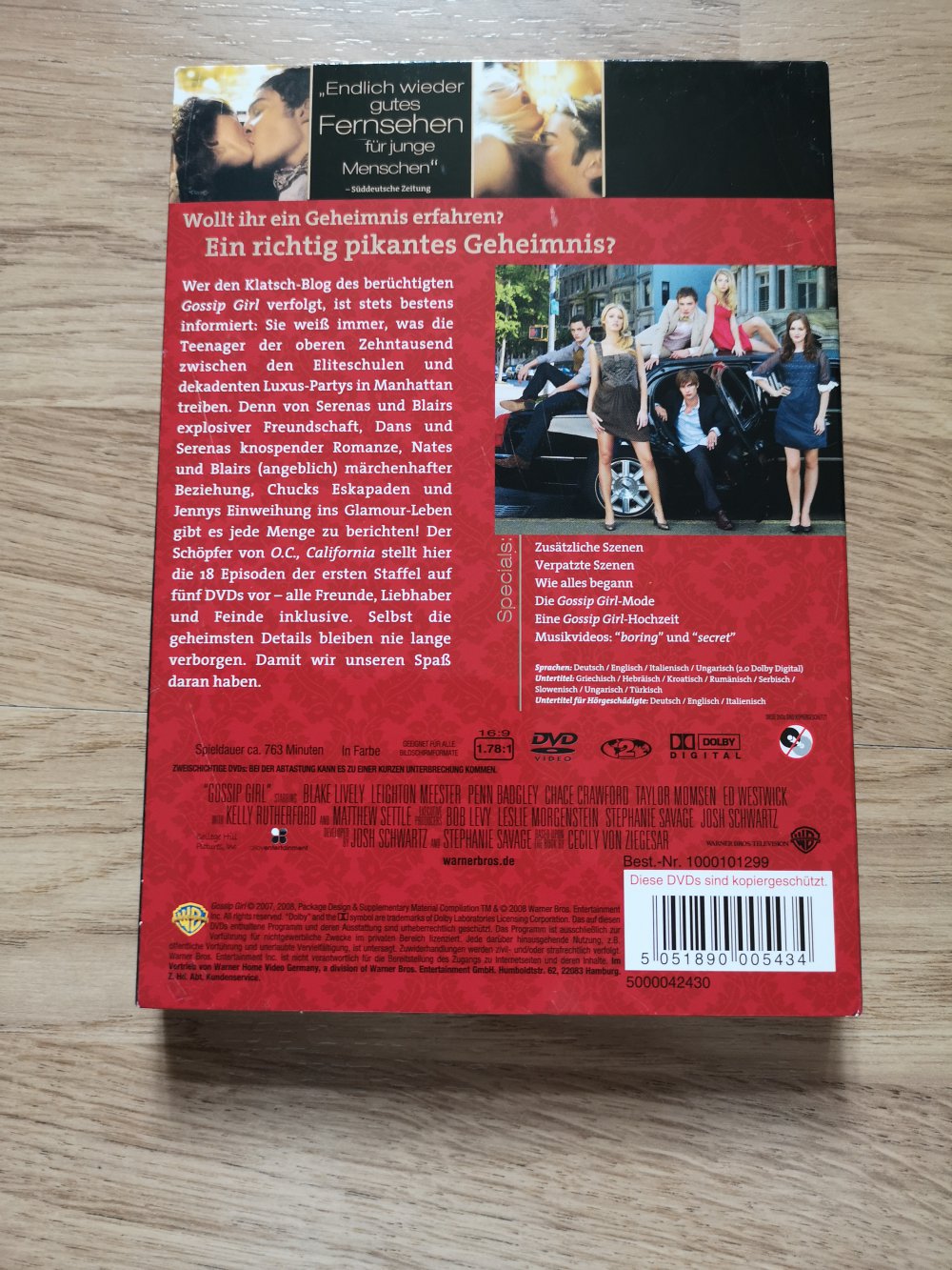 DVD Gossip girl - die komplette 1. Staffel