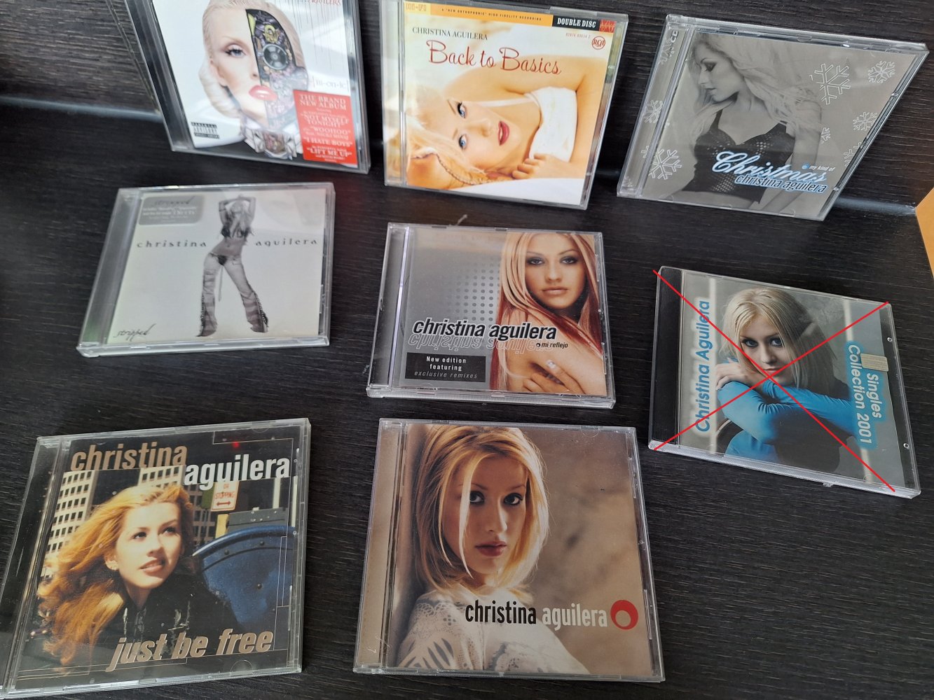 7 Christina Aguilera CDs / Alben