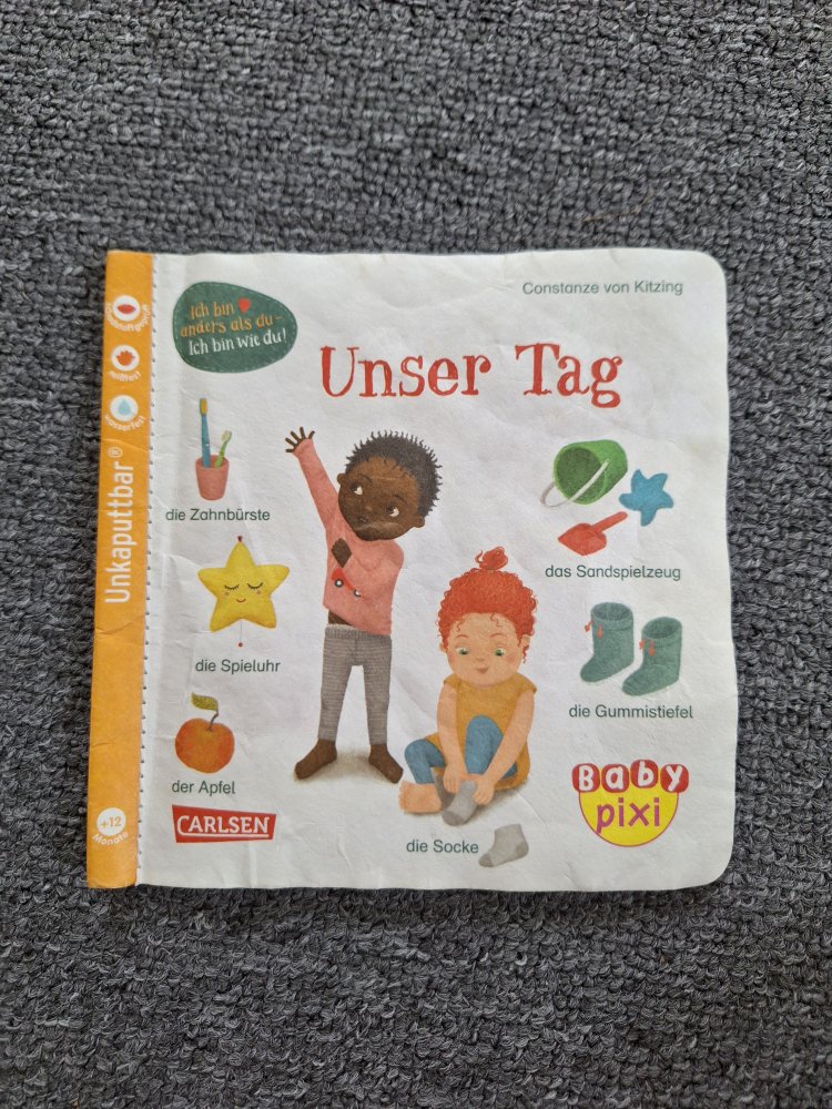 unkaputtbar Baby pixi Unser Tag