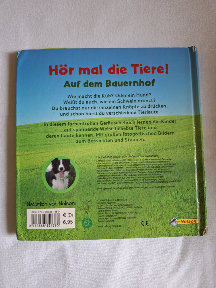 Kinderbuch Hör mal die Tiere! Auf dem Bauernhof