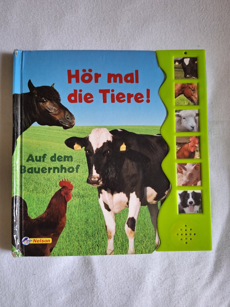 Kinderbuch Hör mal die Tiere! Auf dem Bauernhof