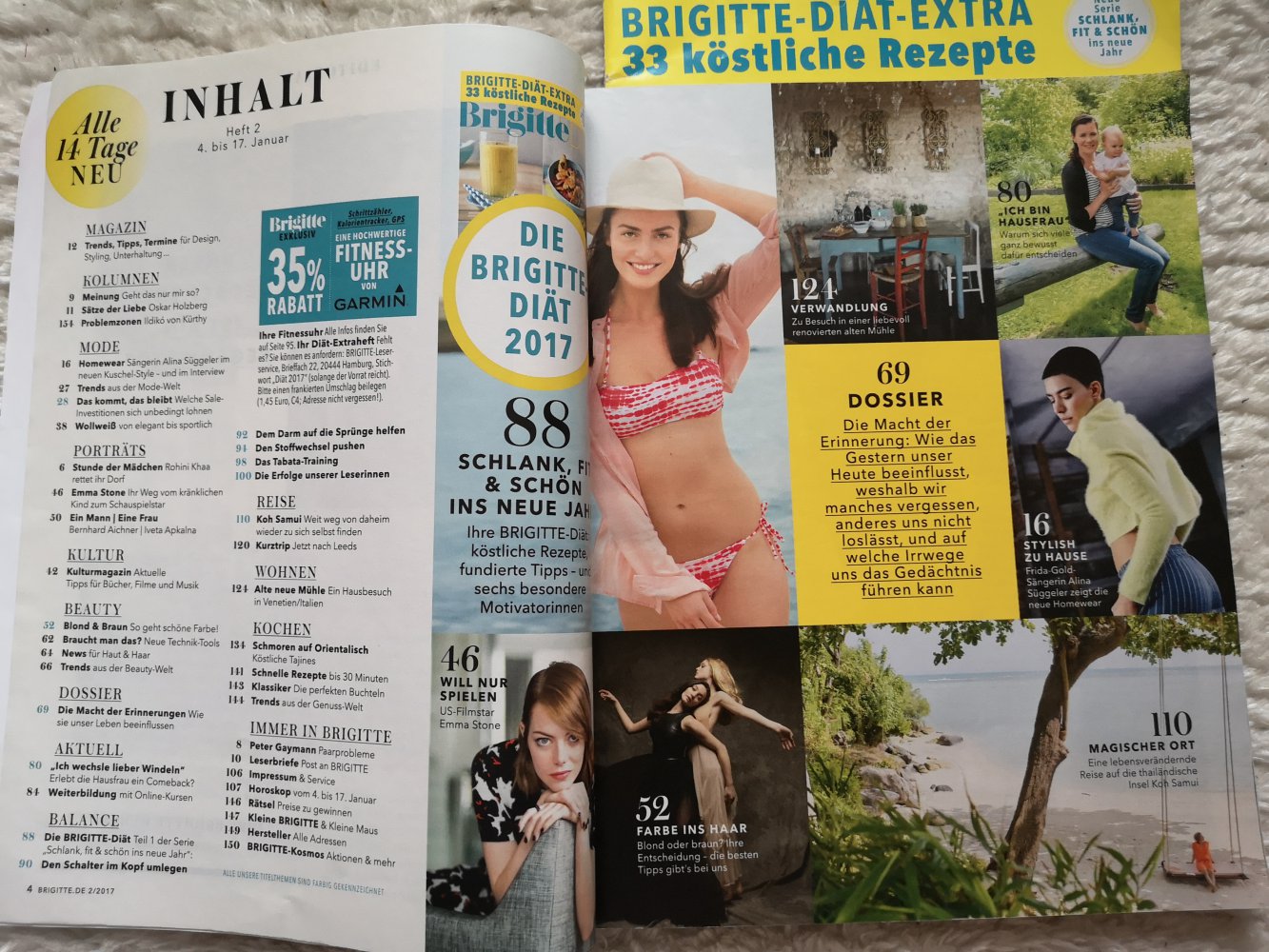 Brigitte Nr. 2 Mi, 4.1.2017