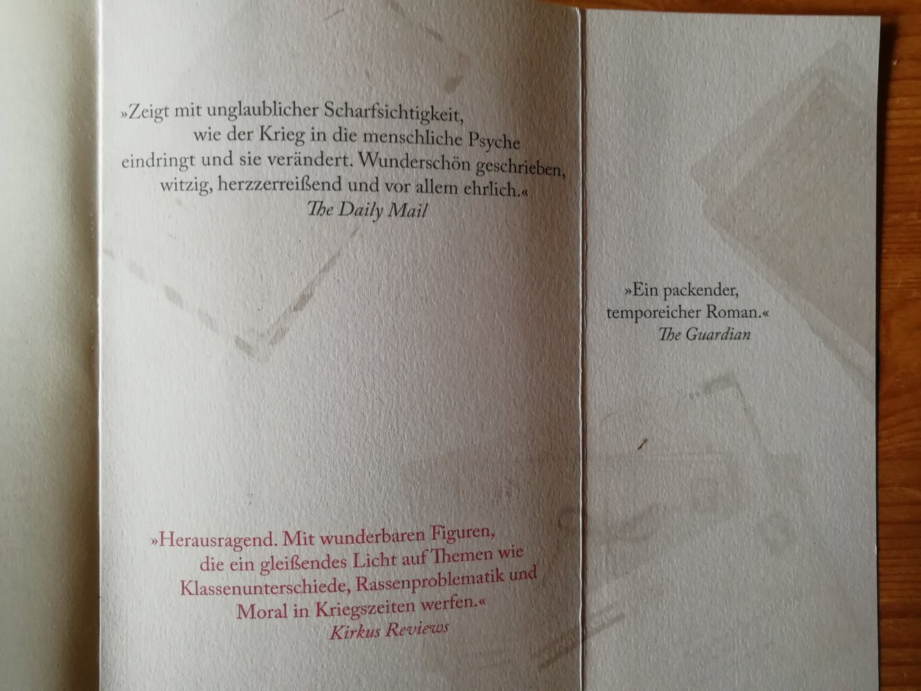 Die Liebe in diesen Zeiten