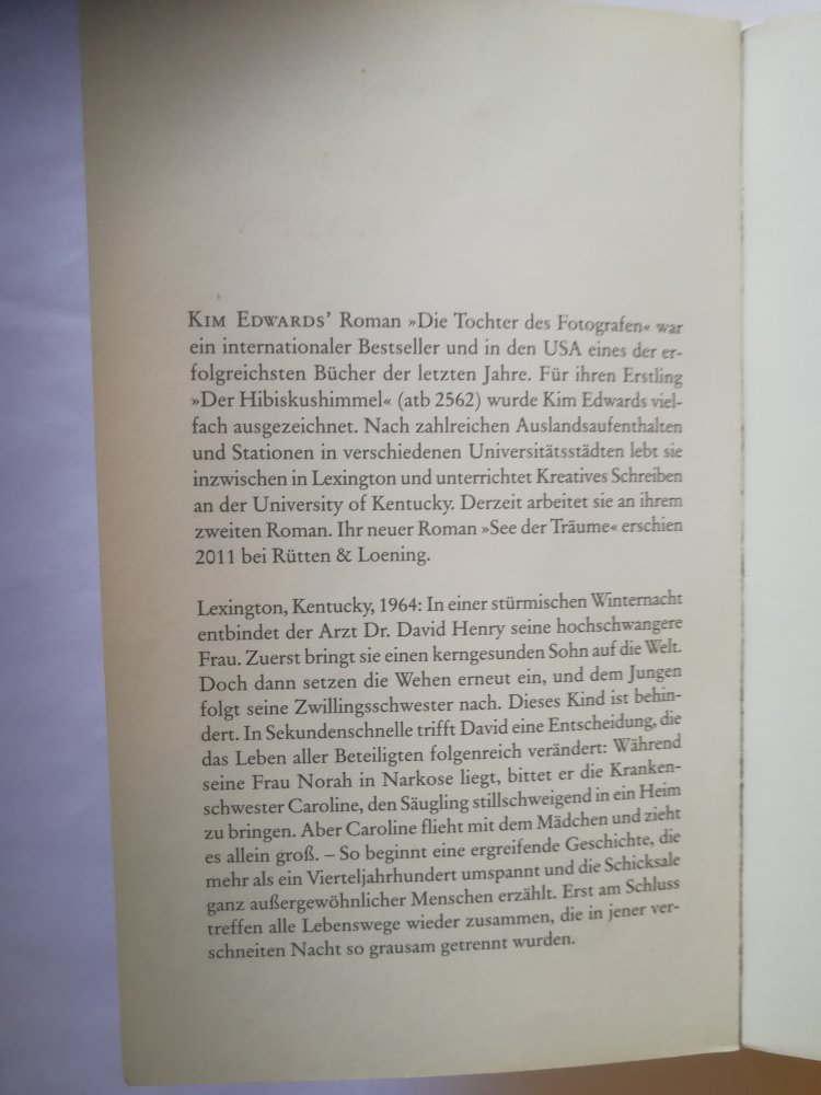 Die Tochter des Fotografen