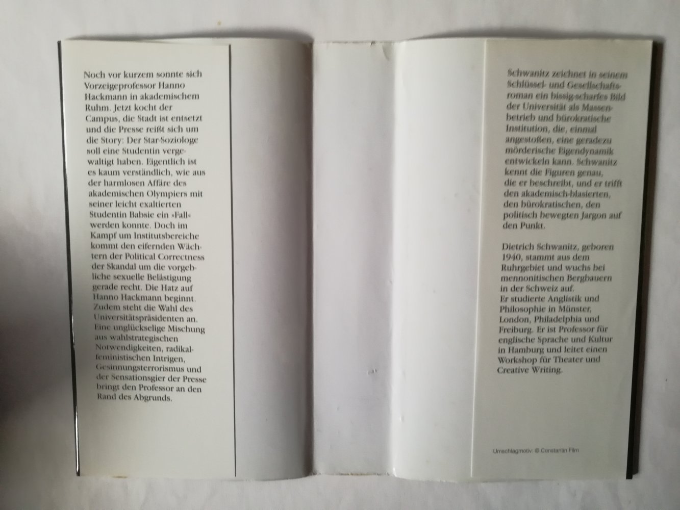 Der Campus ~ Das Buch zum Film