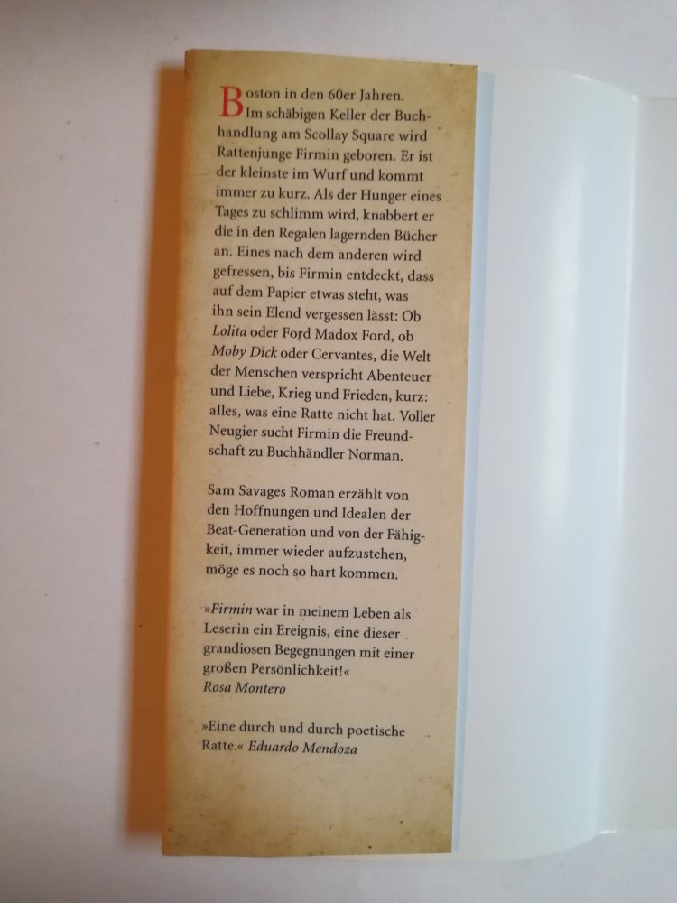 Firmin - Ein Rattenleben