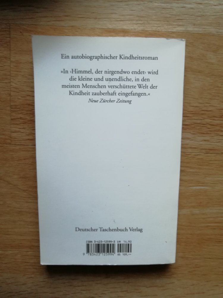 Himmel, der nirgendwo endet