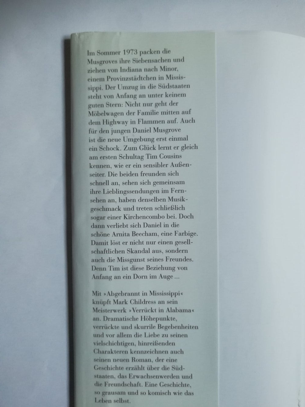 Abgebrannt in Mississippi