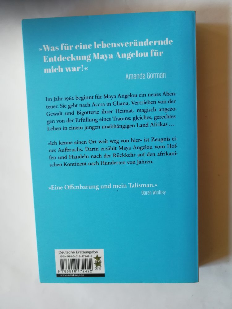Ich kenne einen Ort weit weg von hier - (Maya Angelous Memoire 5)