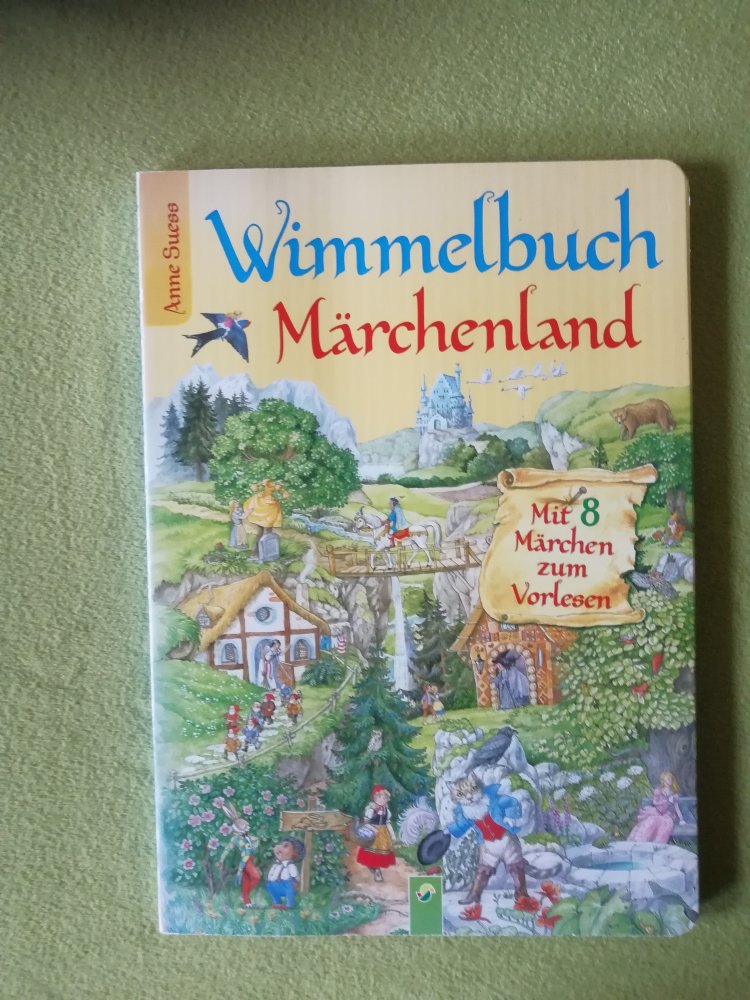  Wimmelbuch Märchenland - mit 8 Märchen zum Vorlesen