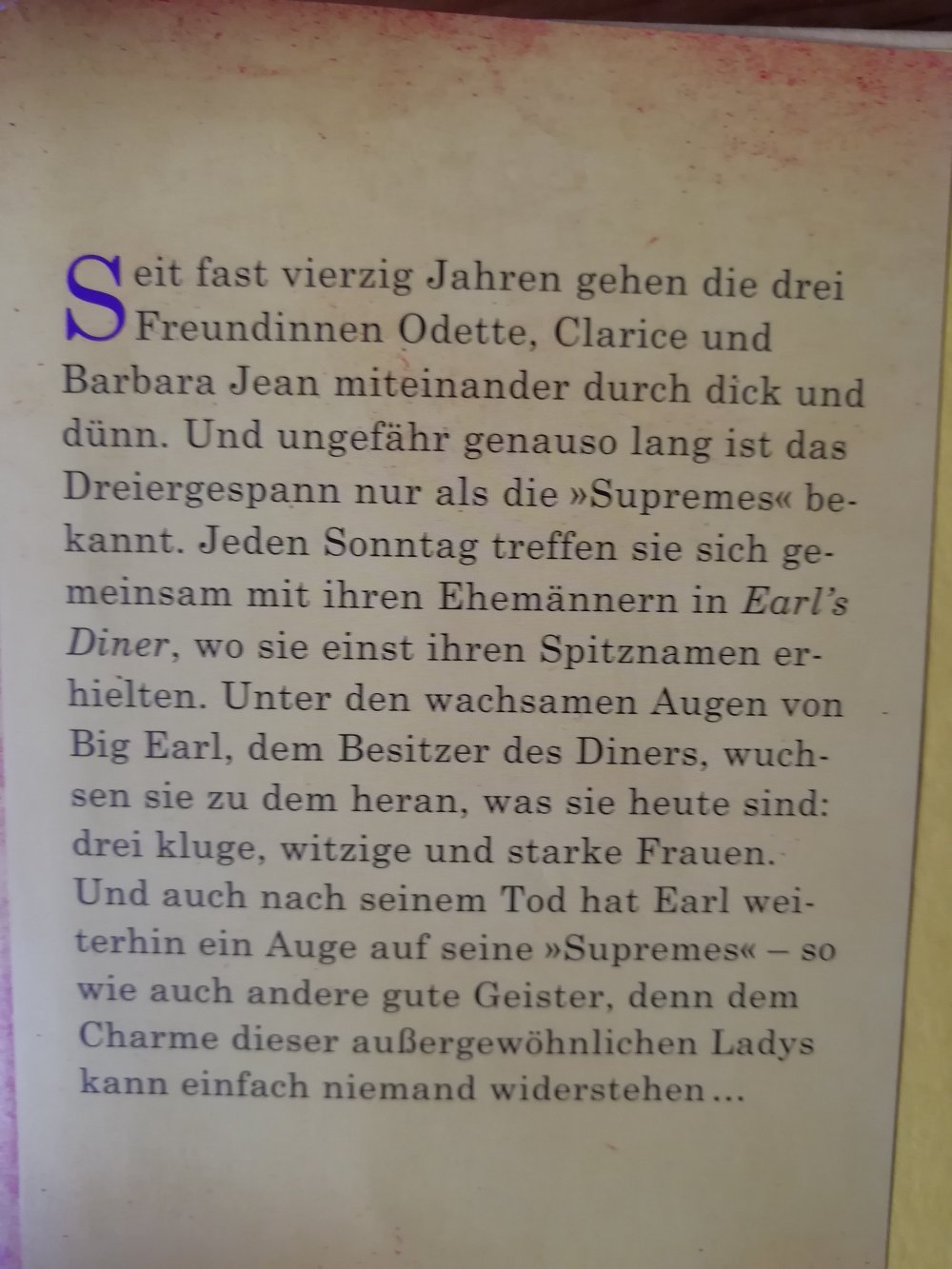 Mrs Roosevelt und das Wunder von Earl’s Diner 