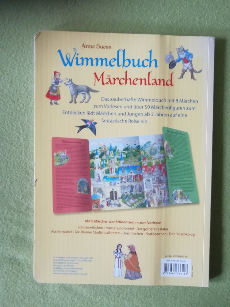  Wimmelbuch Märchenland - mit 8 Märchen zum Vorlesen