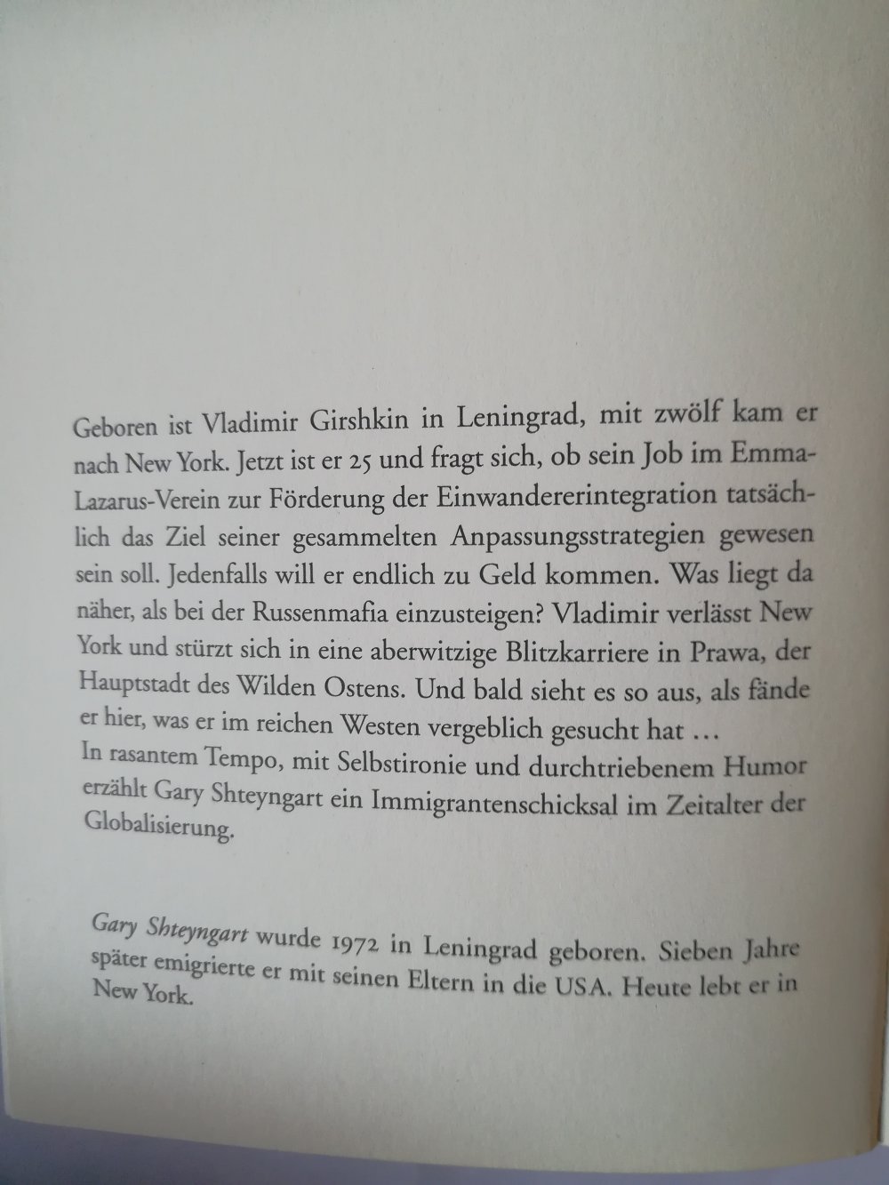 Handbuch für den russischen Debütanten