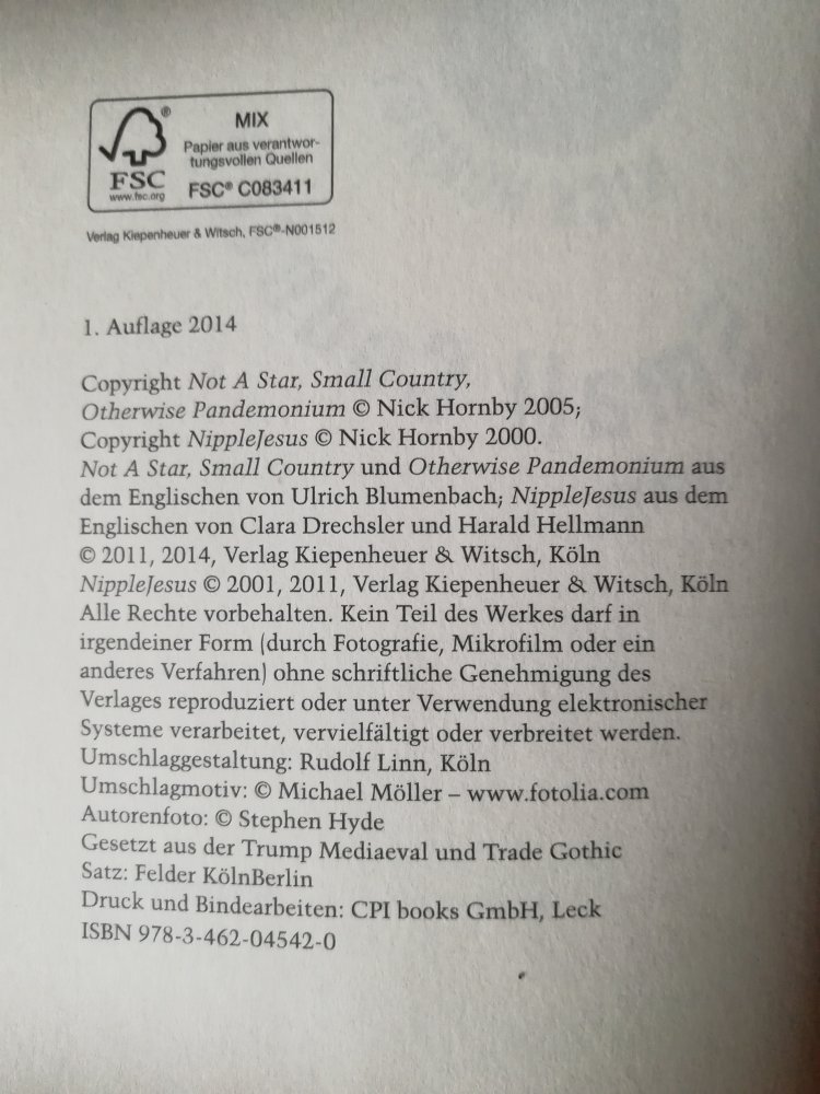 Small Country - vier Storys