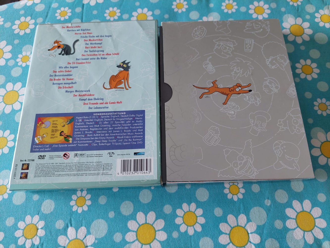 DVDs Staffel One  + TWO Die Simpsons Komplette Season Box