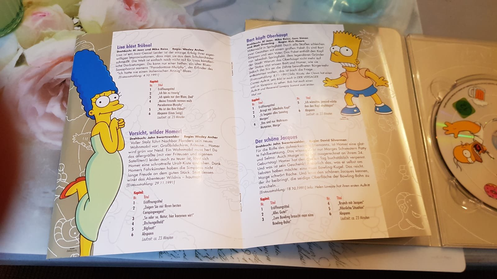 DVDs Staffel One  + TWO Die Simpsons Komplette Season Box