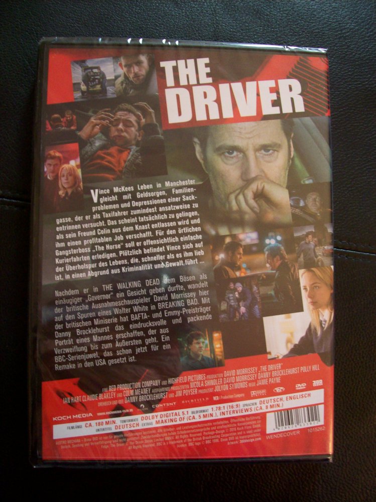 The Driver, britischer Thriller, DVD, NEU