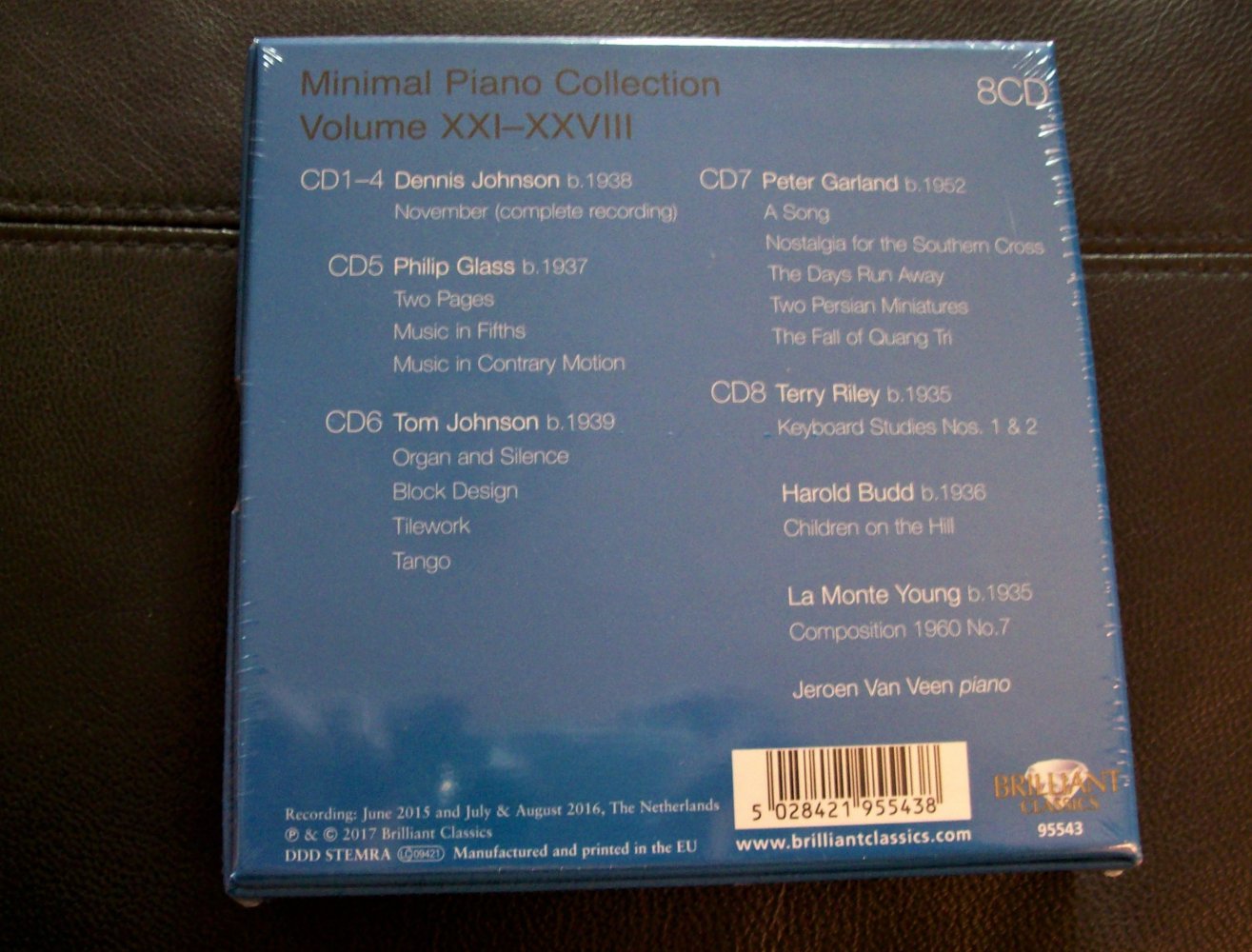 Minimal Piano, Collection Volume XXI- XXVIII, 8 CD`s, NEU