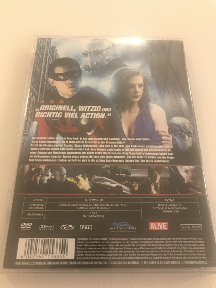 Sparks - Avengers from hell DVD