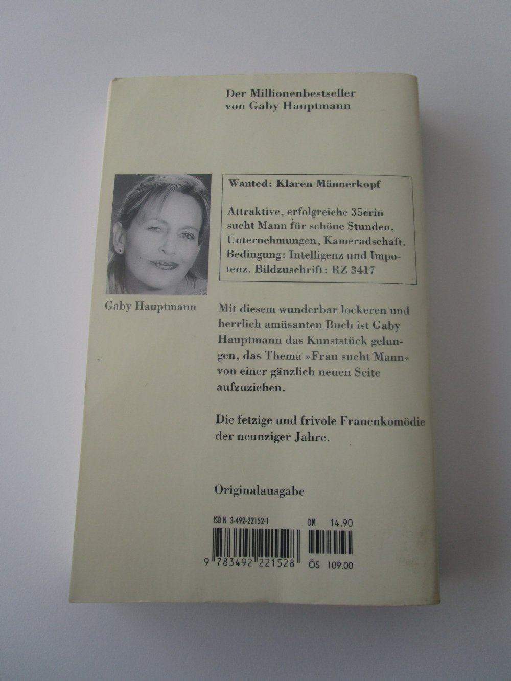 Suche impotenten Mann fürs Leben Gaby Hauptmann