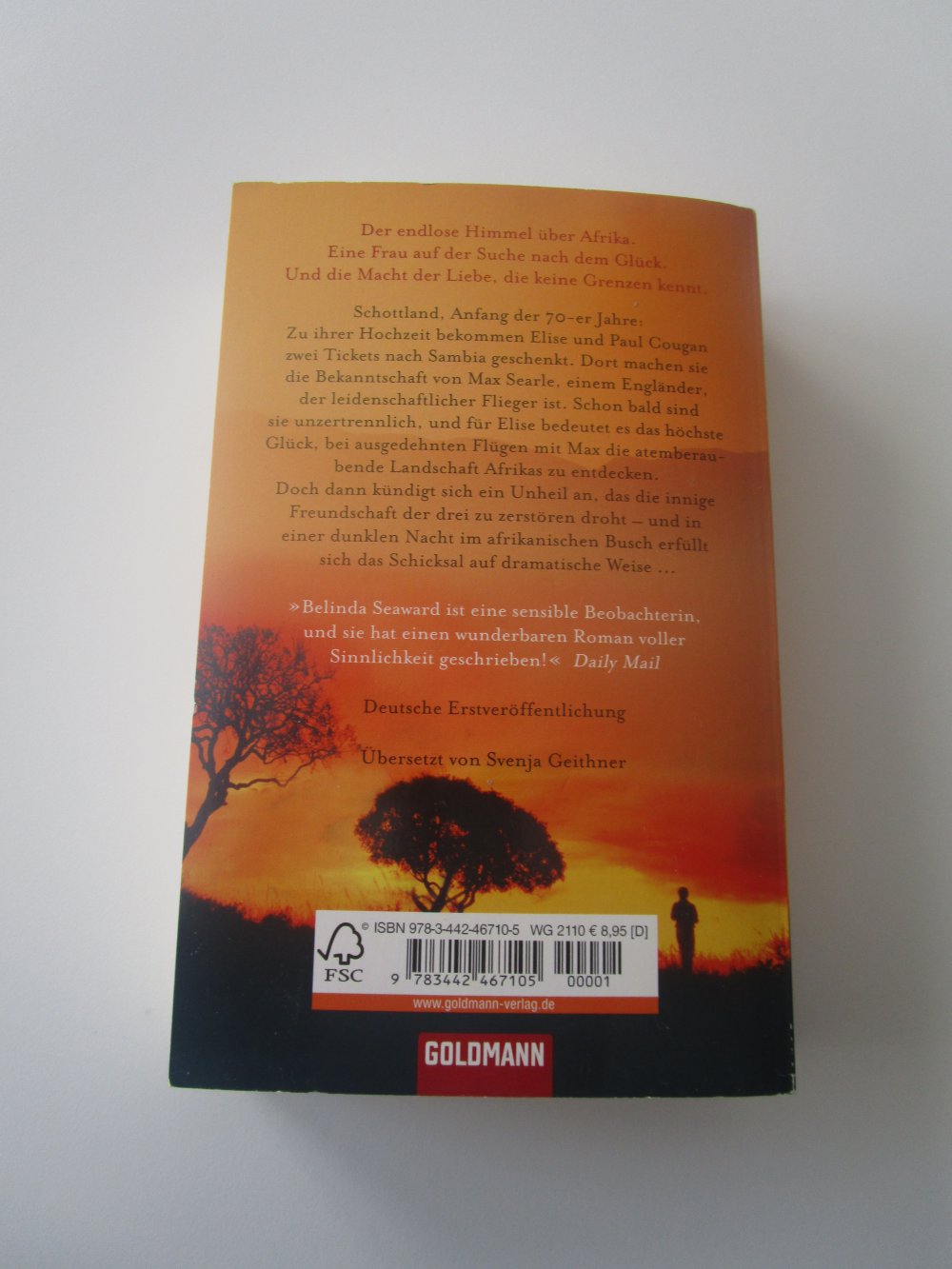 Über den Wolken von Afrika - Belinda Seaward