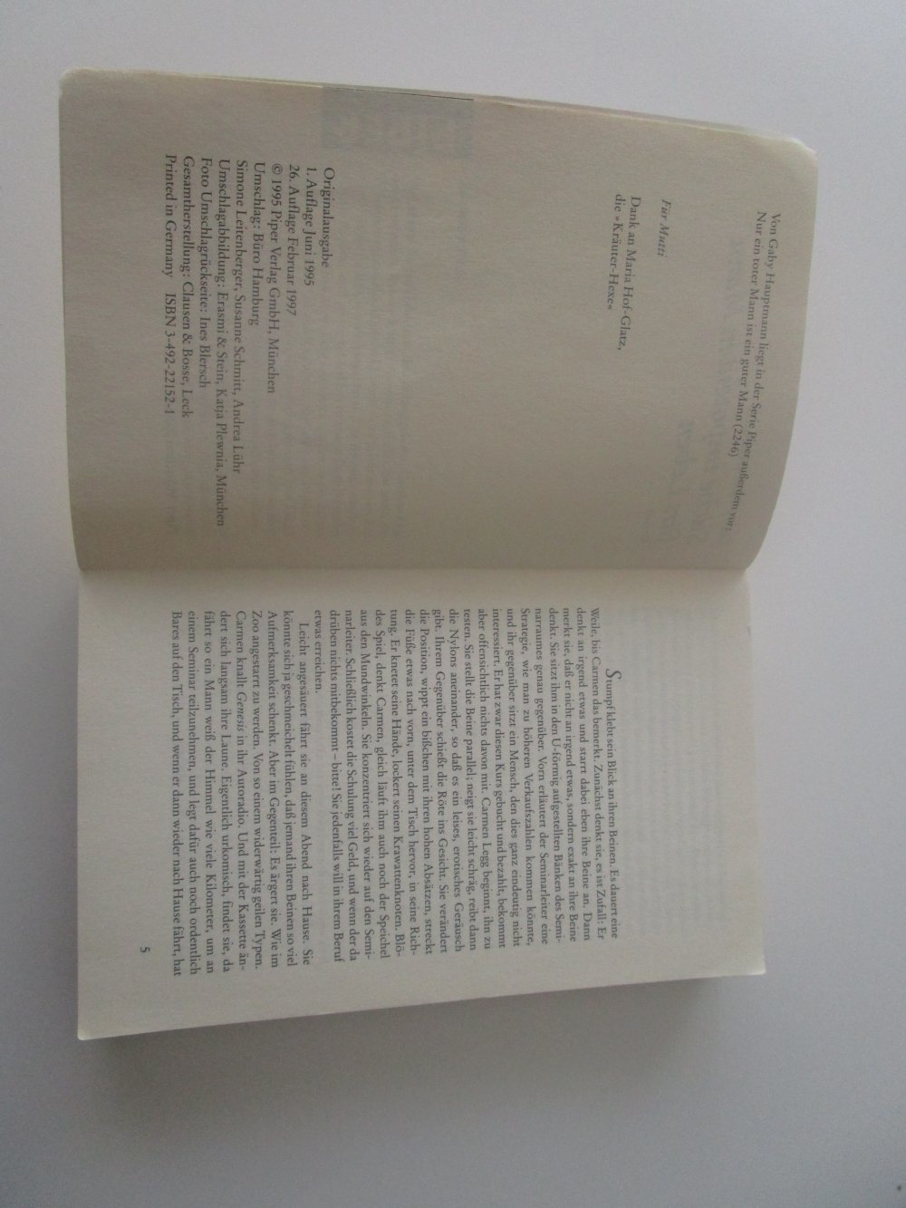 Suche impotenten Mann fürs Leben Gaby Hauptmann