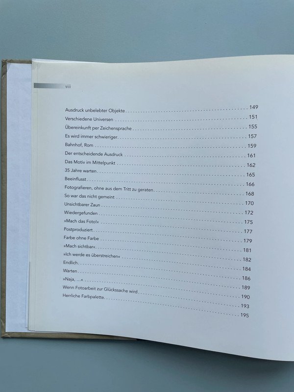 Licht Ausdruck Farbe Elemente guter Fotografie Buch Jay Maisel