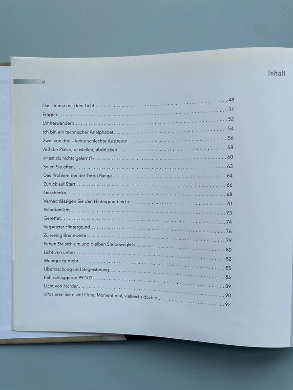 Licht Ausdruck Farbe Elemente guter Fotografie Buch Jay Maisel