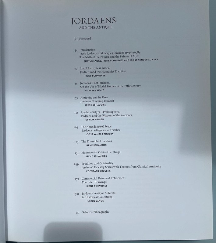 Jordaens and the antique Agrarien Studies Kunst Buch