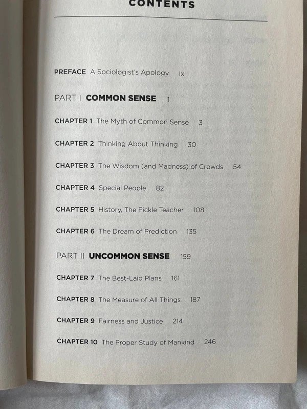 Everything is obvious Duncan J. Watts