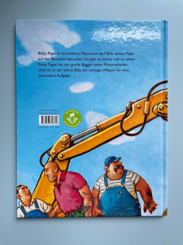 Bagger Billy Kinderbuch