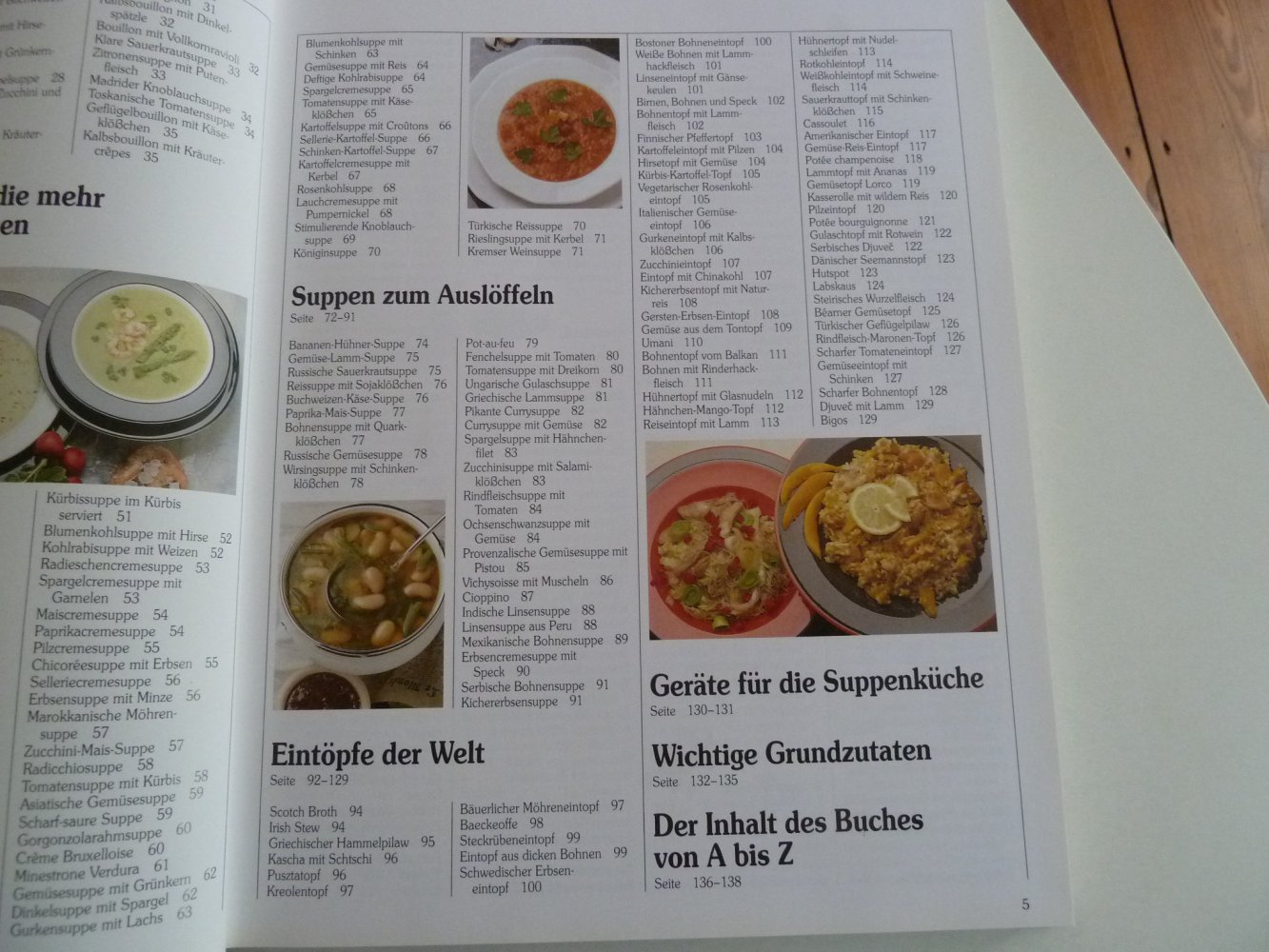 Kochbuch Suppen und Eintöpfe aus aller Welt Bildkochbuch Annette Wolter gebundene Ausgabe