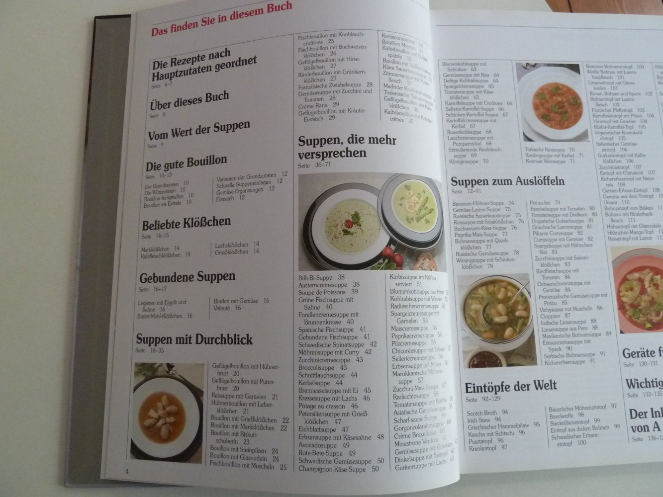 Kochbuch Suppen und Eintöpfe aus aller Welt Bildkochbuch Annette Wolter gebundene Ausgabe