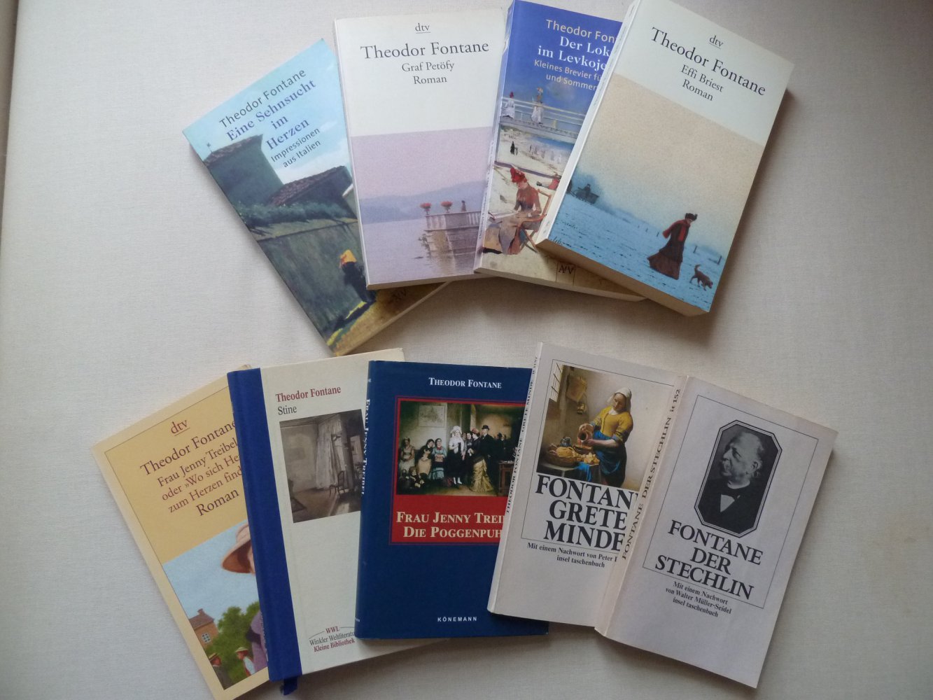 Theodor Fontane Eine Sehnsucht im Herzen Impressionen aus Italien Aufbau Verlag Taschenbuch TOP