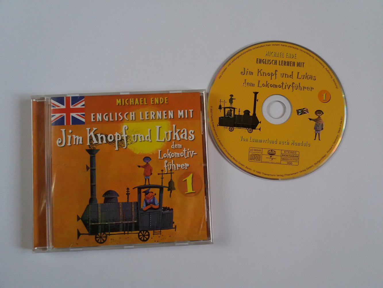Englisch lernen mit Jim Knopf und Lukas dem Lokomotivführer Teil 1 & 2 - Michael Ende