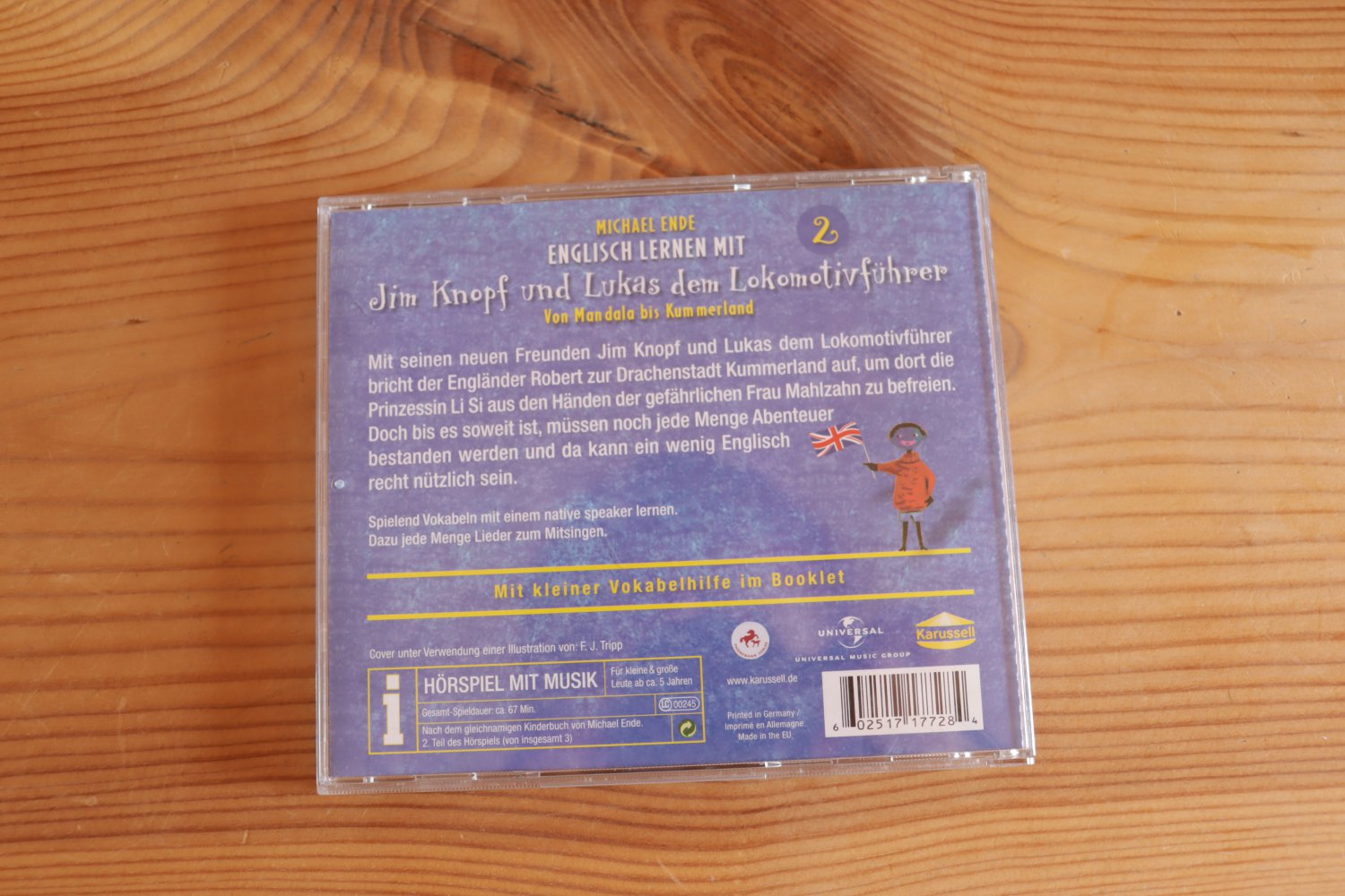 Englisch lernen mit Jim Knopf und Lukas dem Lokomotivführer Teil 1 & 2 - Michael Ende
