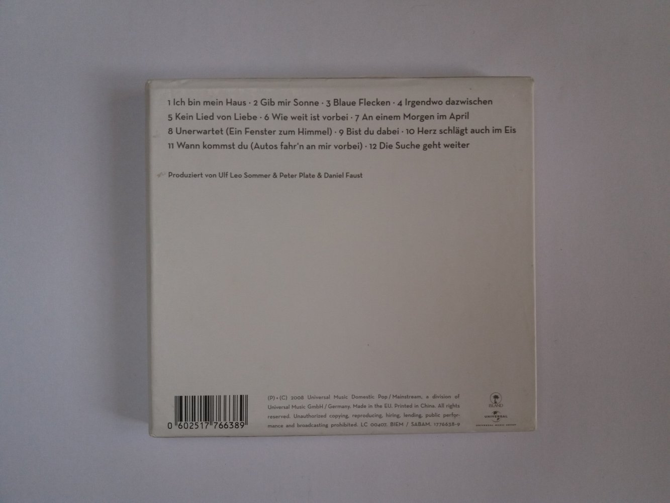 Die Suche geht weiter - Rosenstolz